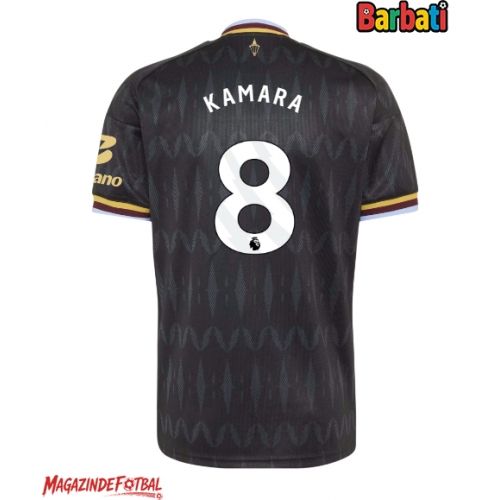Aston Villa Boubacar Kamara #8 Tricou Fotbal Replică 2026-27 Barbati Deplasare Aston Villa Boubacar Kamara #8 Tricou Fotbal Replică 2026-27 Barbati Deplasare